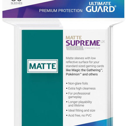 Ultimate Guard - 50 Sleeves: Supreme UX Standard Size (Matte)