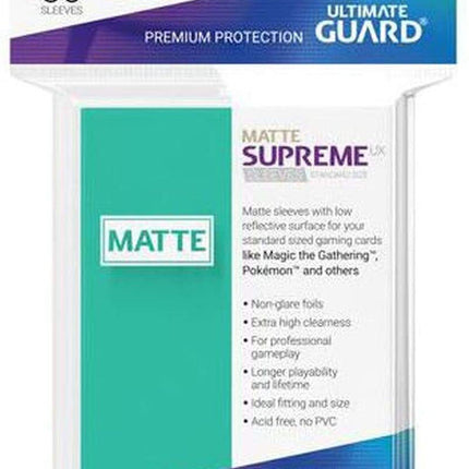 Ultimate Guard - 50 Sleeves: Supreme UX Standard Size (Matte)