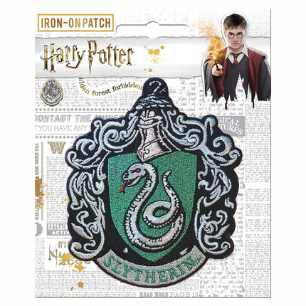 Harry Potter, Slytherin Embroidery Iron-On Patch