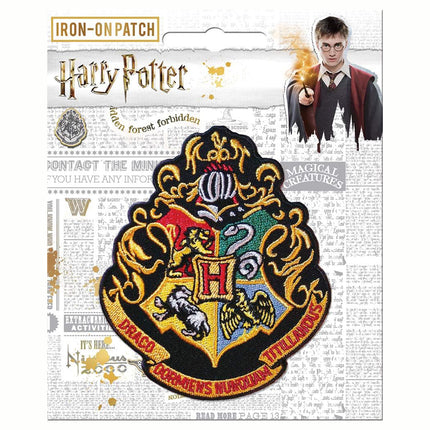 Harry Potter, Hogwarts Embroidery Iron-On Patch