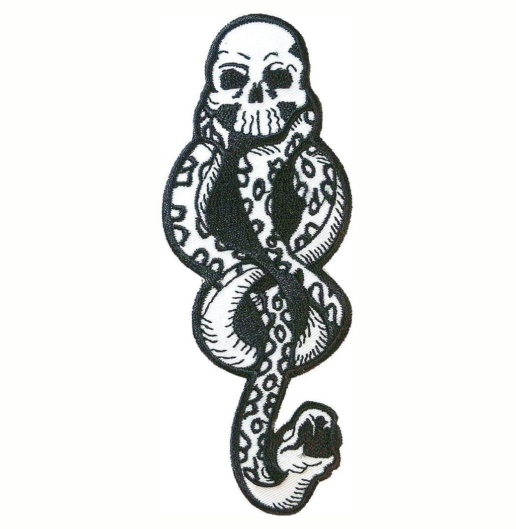 Harry Potter, Dark Mark Embroidery Iron-On Patch