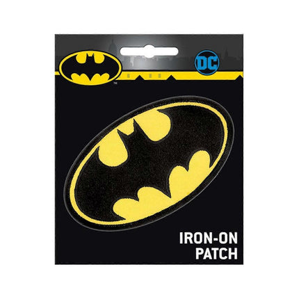 Batman Logo 3" Full Color Embroidery Iron-On Patch