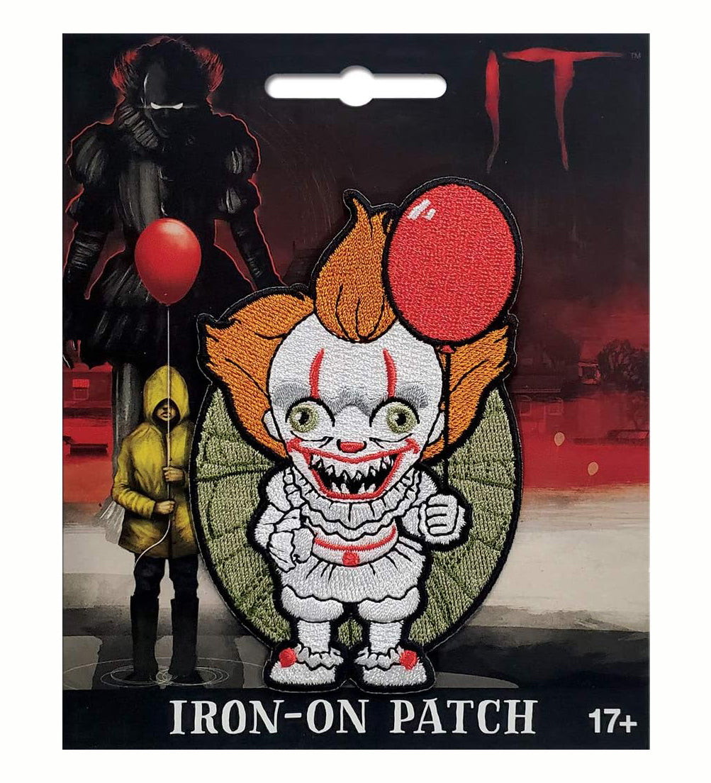 It Movie Pennywise Chibi 3" Full Color Embroidery Iron-On Patch