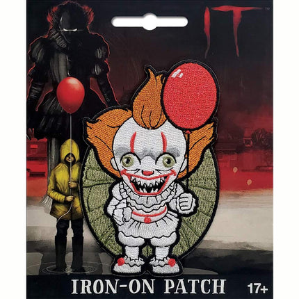 It Movie Pennywise Chibi 3" Full Color Embroidery Iron-On Patch