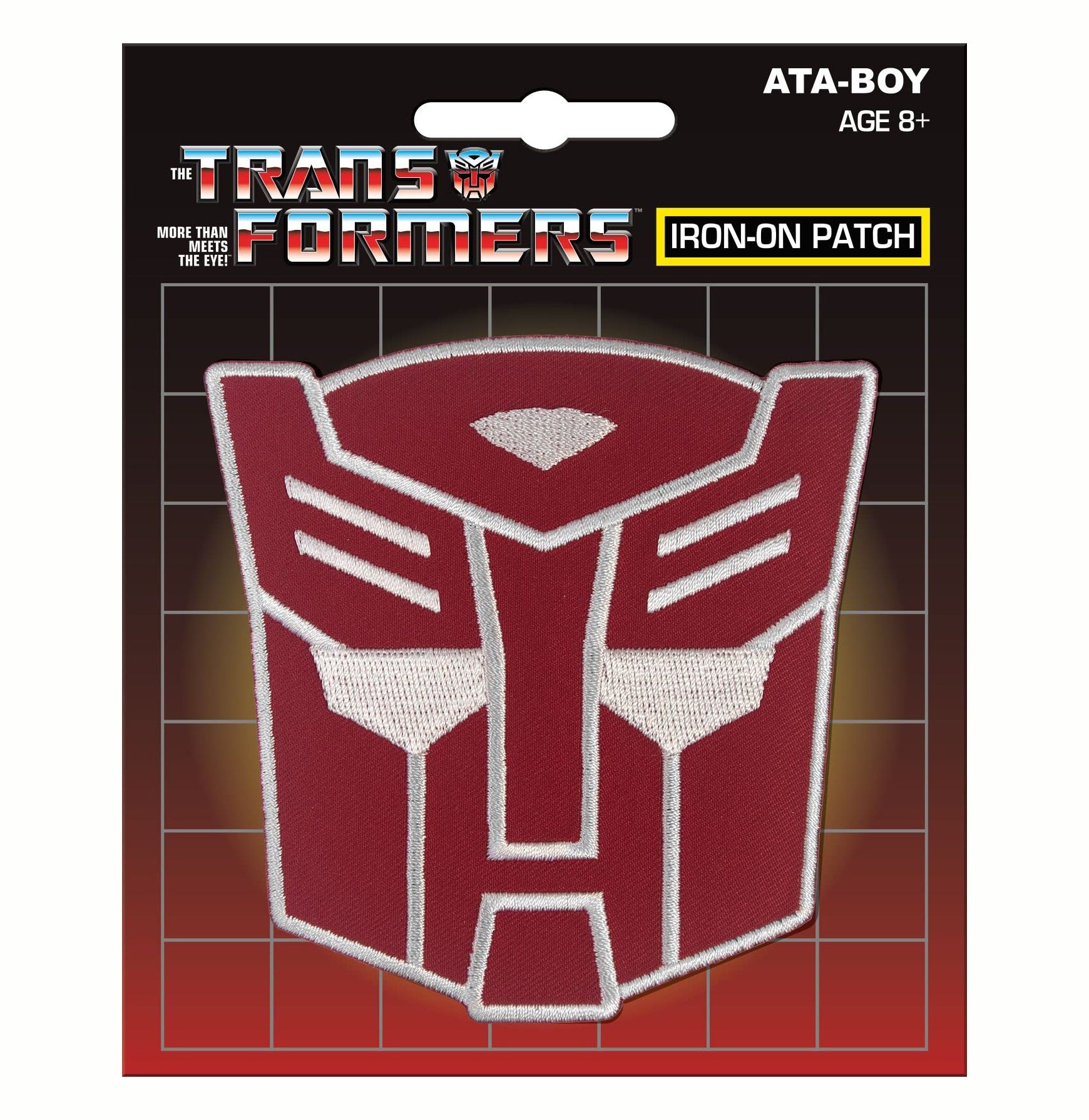 Transformers Autobot Logo Embroidery Iron-On Patch