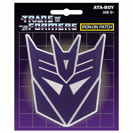 Transformers Decepticon Logo Embroidery Iron-On Patch