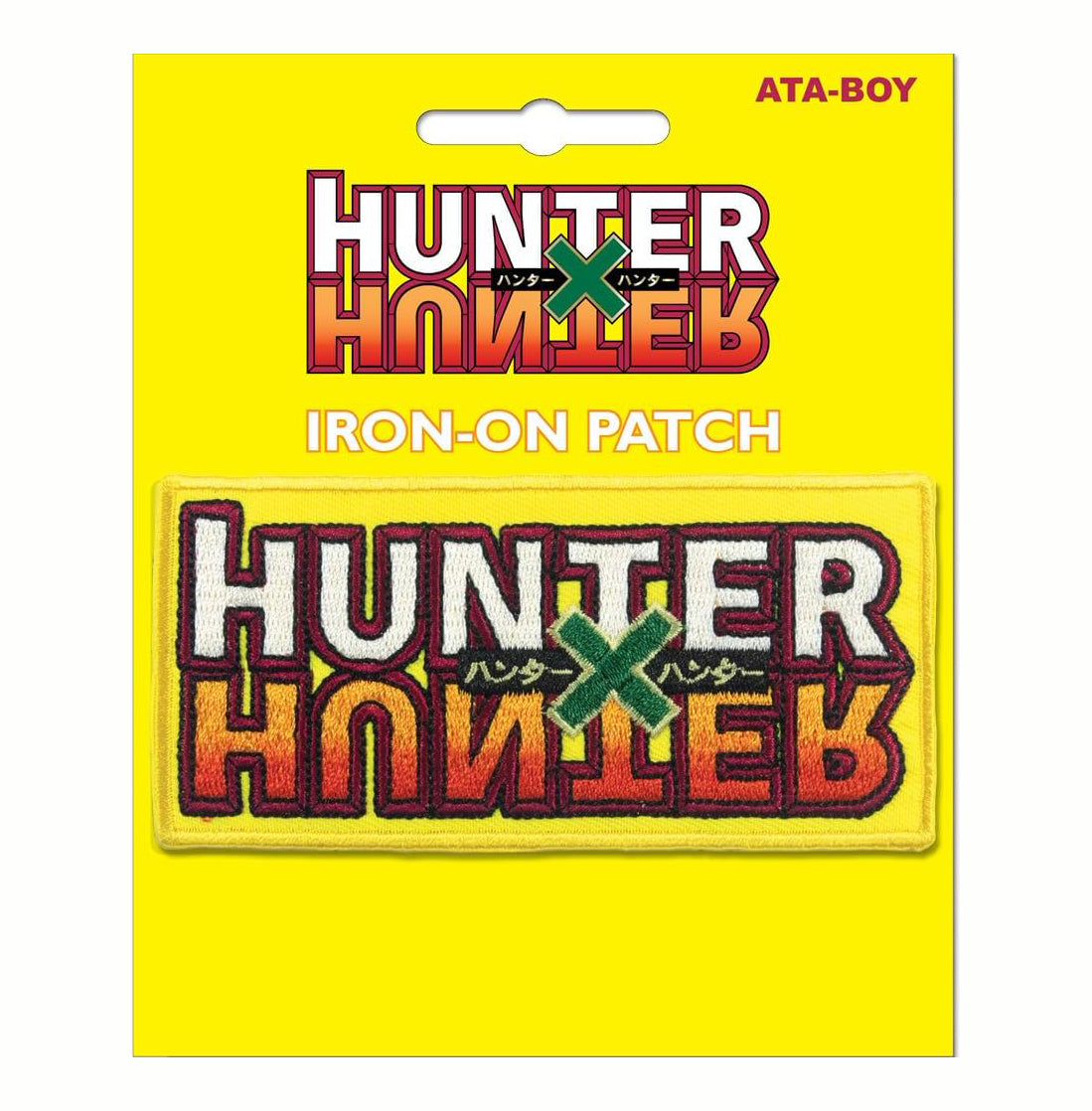 Hunter X Hunter Logo 3" Full Color Embroidery Iron-On Patch