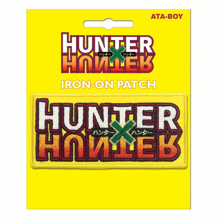 Hunter X Hunter Logo 3" Full Color Embroidery Iron-On Patch