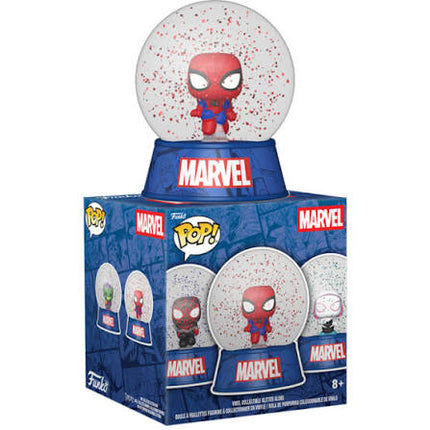 Funko Pop! Mini Glitter Globes: Marvel's Spider-Man - Collectable Vinyl Figure