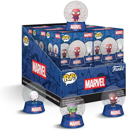 Funko Pop! Mini Glitter Globes: Marvel's Spider-Man - Collectable Vinyl Figure