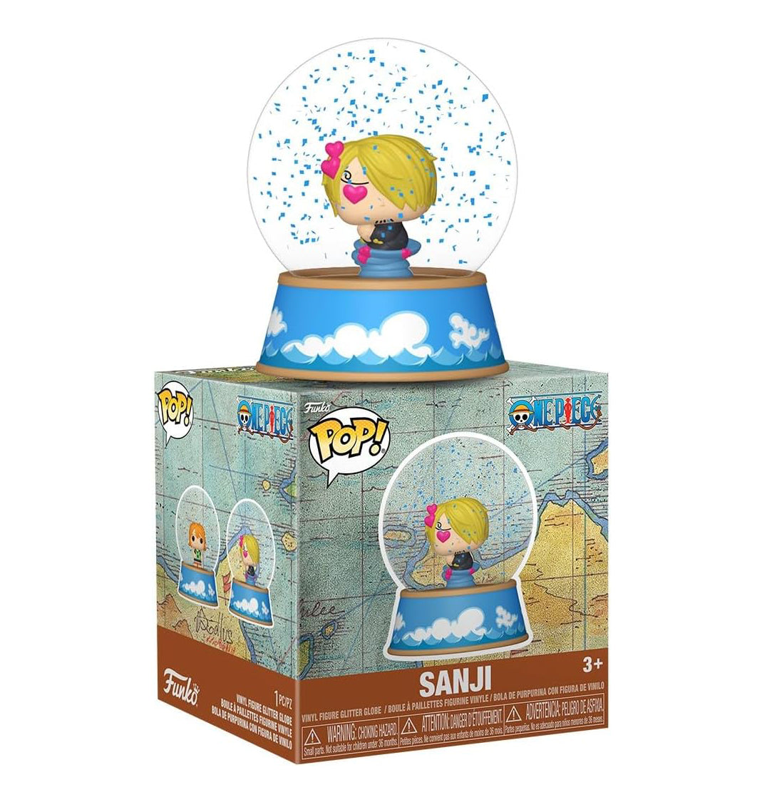 Funko Pop! Mini Glitter Globes: One Piece - Sanji - Collectable Vinyl Figure