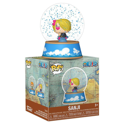 Funko Pop! Mini Glitter Globes: One Piece - Sanji - Collectable Vinyl Figure