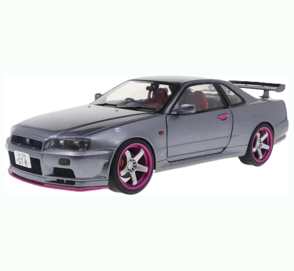 Solido - Nissan Skyline GTR-R34 1-18 Scale Diecast Model Car