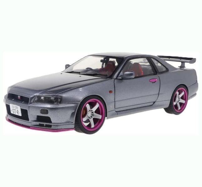Solido - Nissan Skyline GTR-R34 1-18 Scale Diecast Model Car