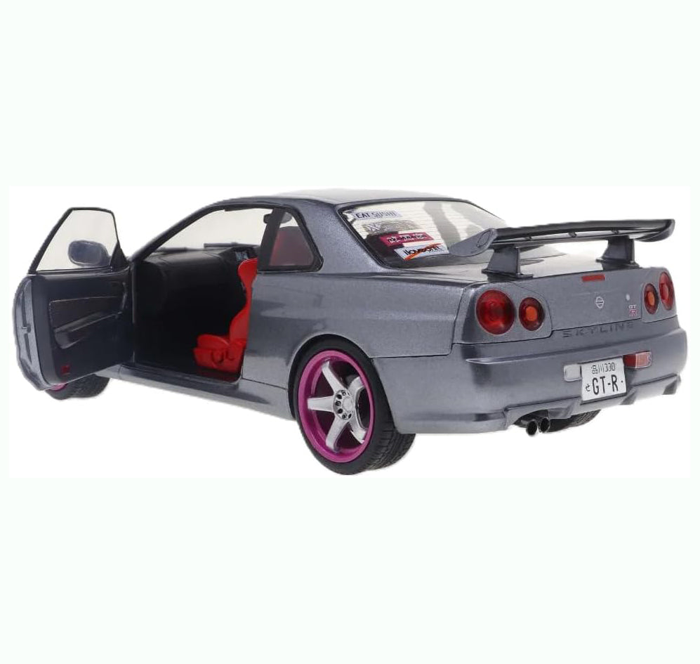 Solido - Nissan Skyline GTR-R34 1-18 Scale Diecast Model Car