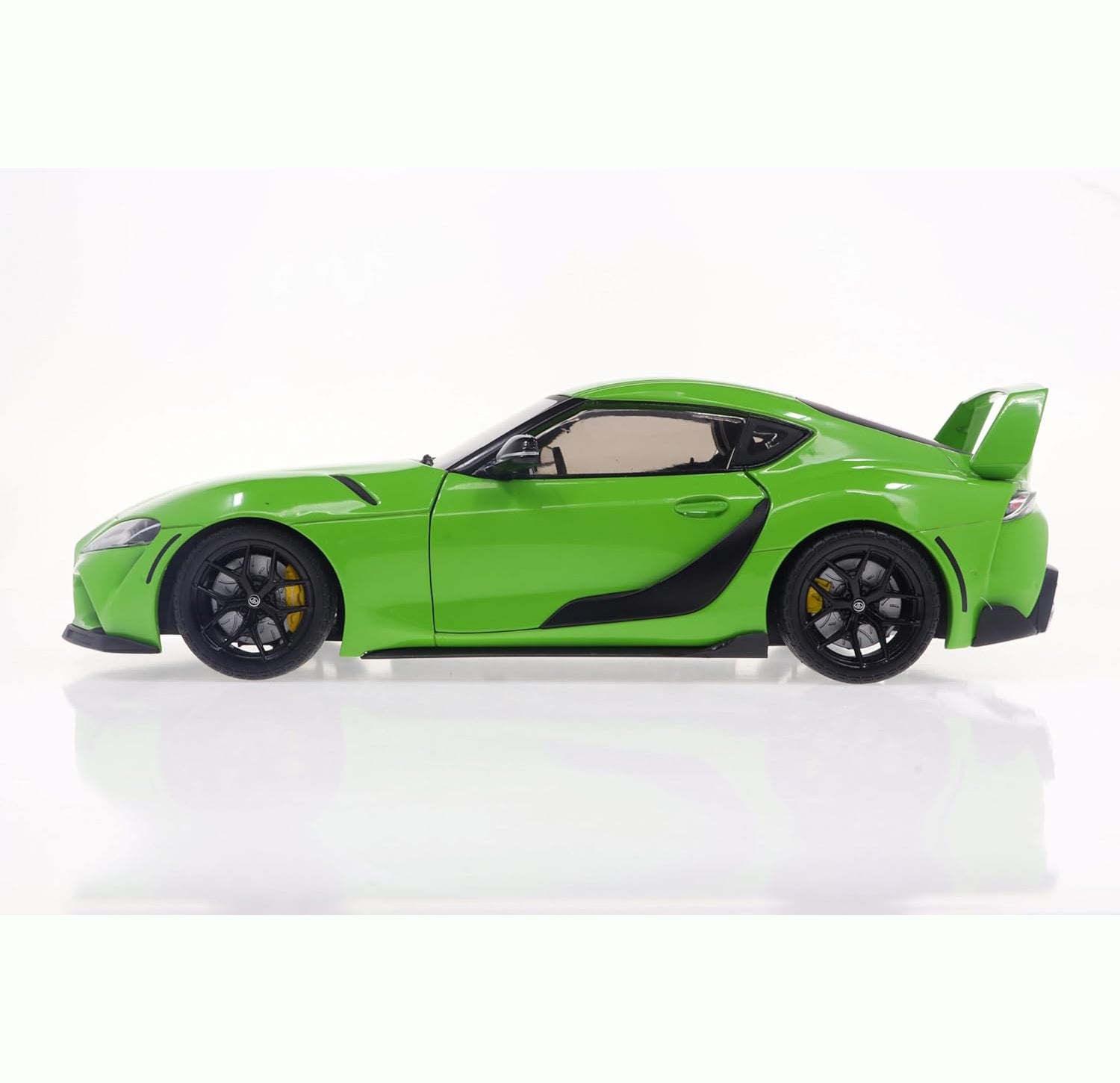 Solido - 2023 Toyota GR Supra Streetfighter Green 1-18 Scale Diecast Model Car