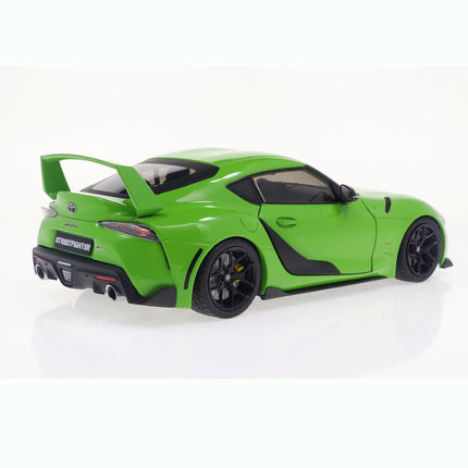 Solido - 2023 Toyota GR Supra Streetfighter Green 1-18 Scale Diecast Model Car