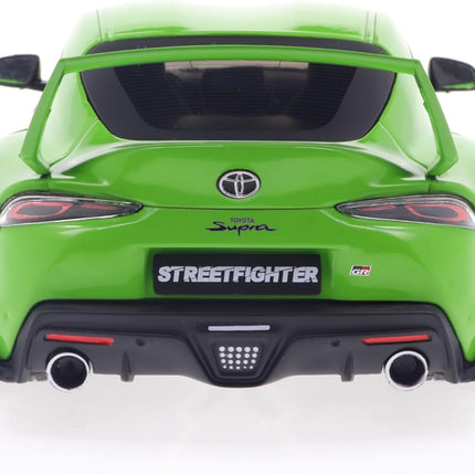 Solido - 2023 Toyota GR Supra Streetfighter Green 1-18 Scale Diecast Model Car