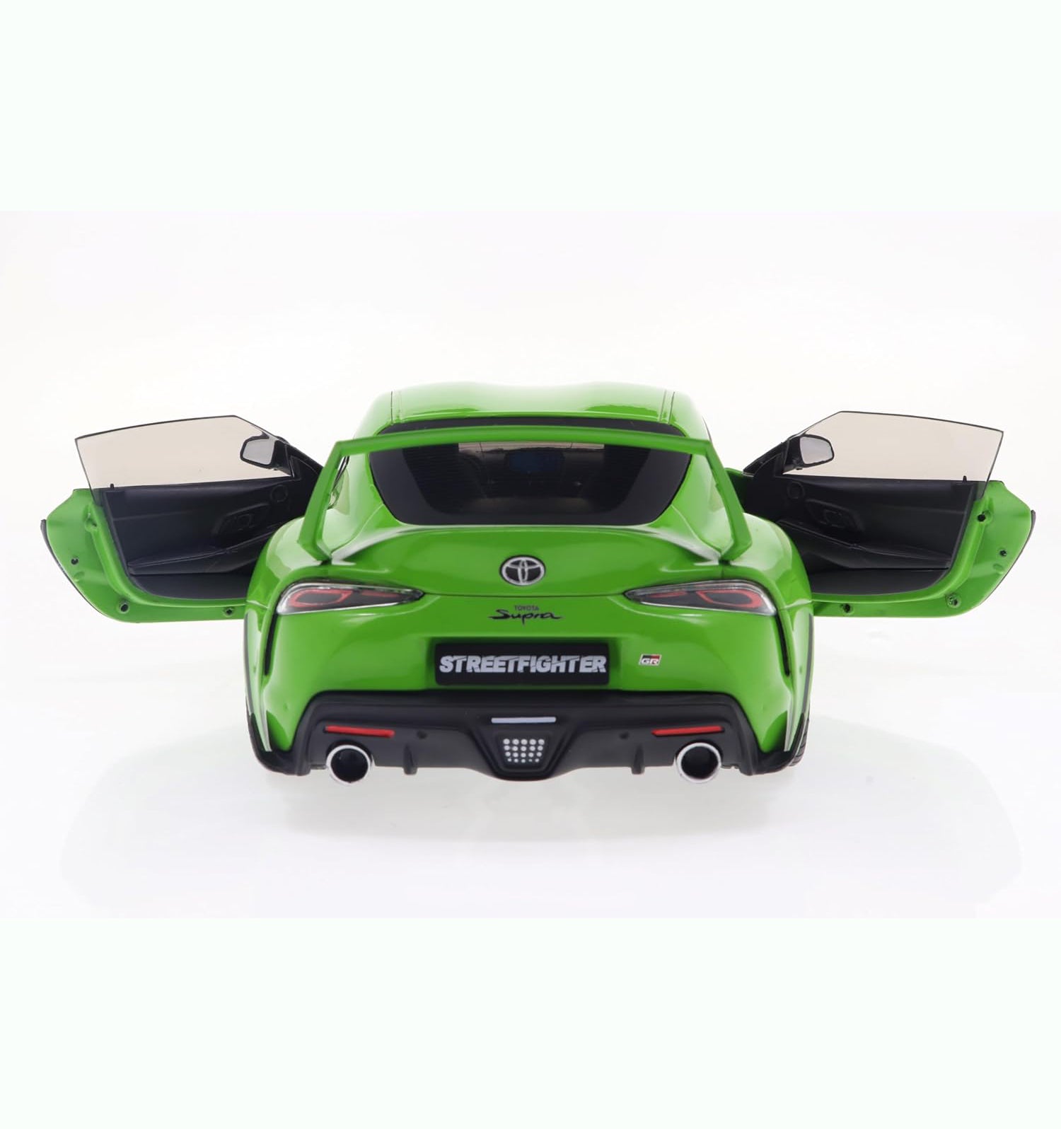 Solido - 2023 Toyota GR Supra Streetfighter Green 1-18 Scale Diecast Model Car