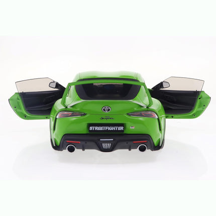 Solido - 2023 Toyota GR Supra Streetfighter Green 1-18 Scale Diecast Model Car