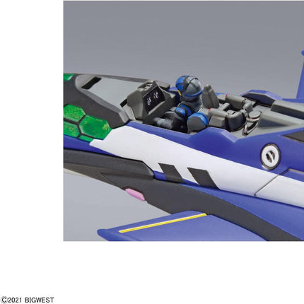 Bandai Hobby - 1/100 HG Macross Frontier - YF-29 Durandal Valkyrie (Maximilian Jenius Use) Full Set Pack Model Kit