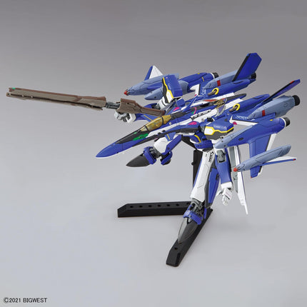 Bandai Hobby - 1/100 HG Macross Frontier - YF-29 Durandal Valkyrie (Maximilian Jenius Use) Full Set Pack Model Kit