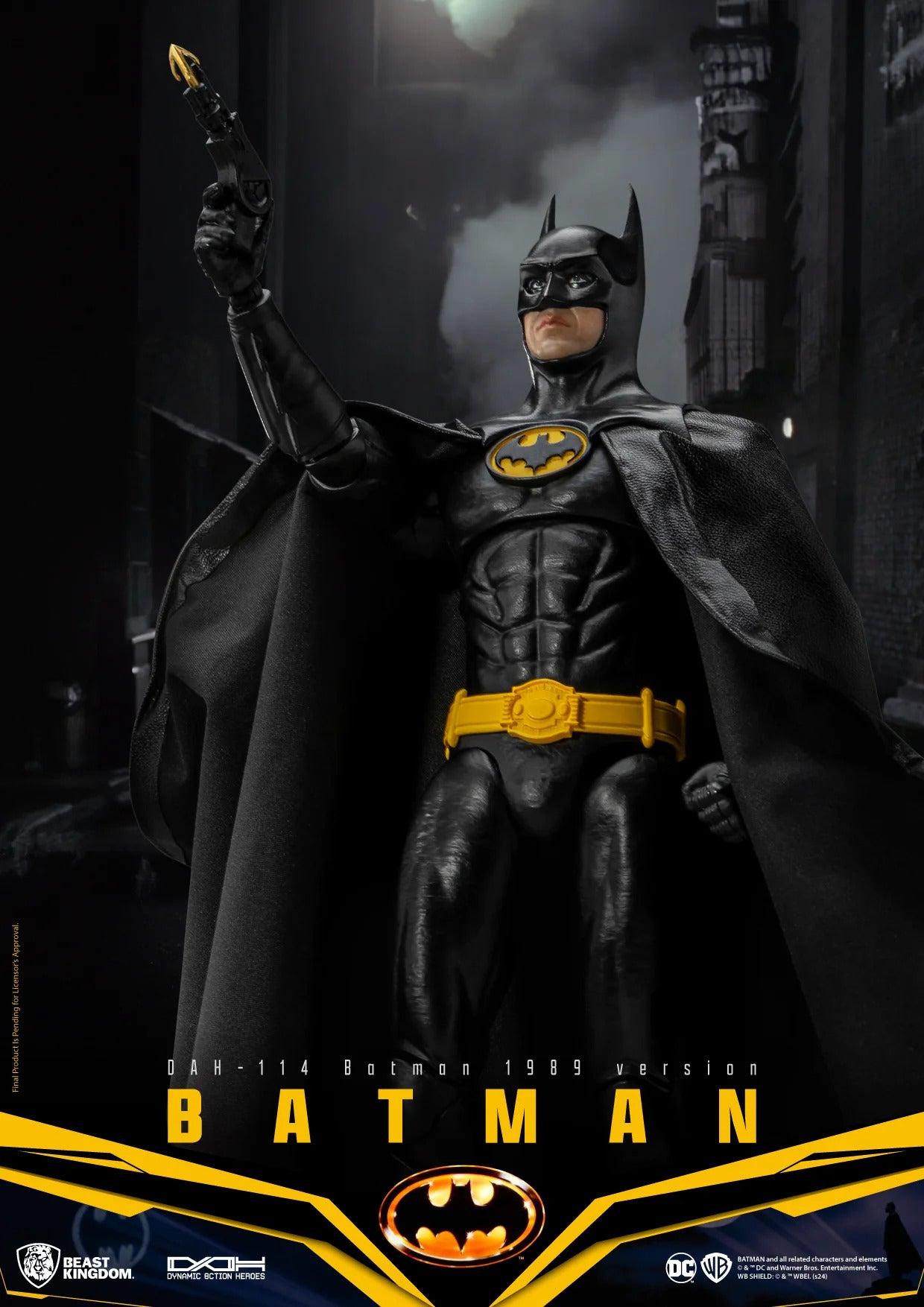 Beast Kingdom DAH-114 - Dynamic 8ction Heroes, DC Comics (1989) Batman 1/9 Action Figure