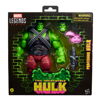 Marvel Legends Series Professor Hulk, Incredible Hulk Comics Collectible 6-Inch Scale Action Figure