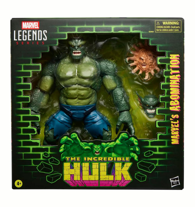 Marvel Legends Series Abomination, Hulk Comics Collectible 6-Inch Scale Action Figure