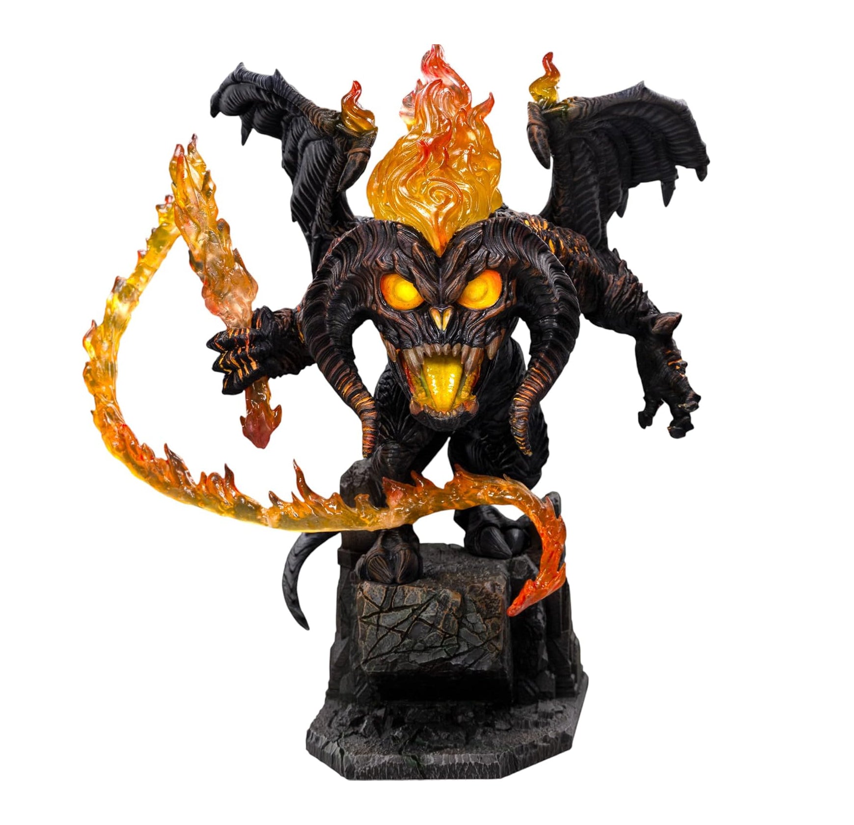 Iron Studios Collectible Statue Balrog Lord of The Rings Minico Polystone Resin