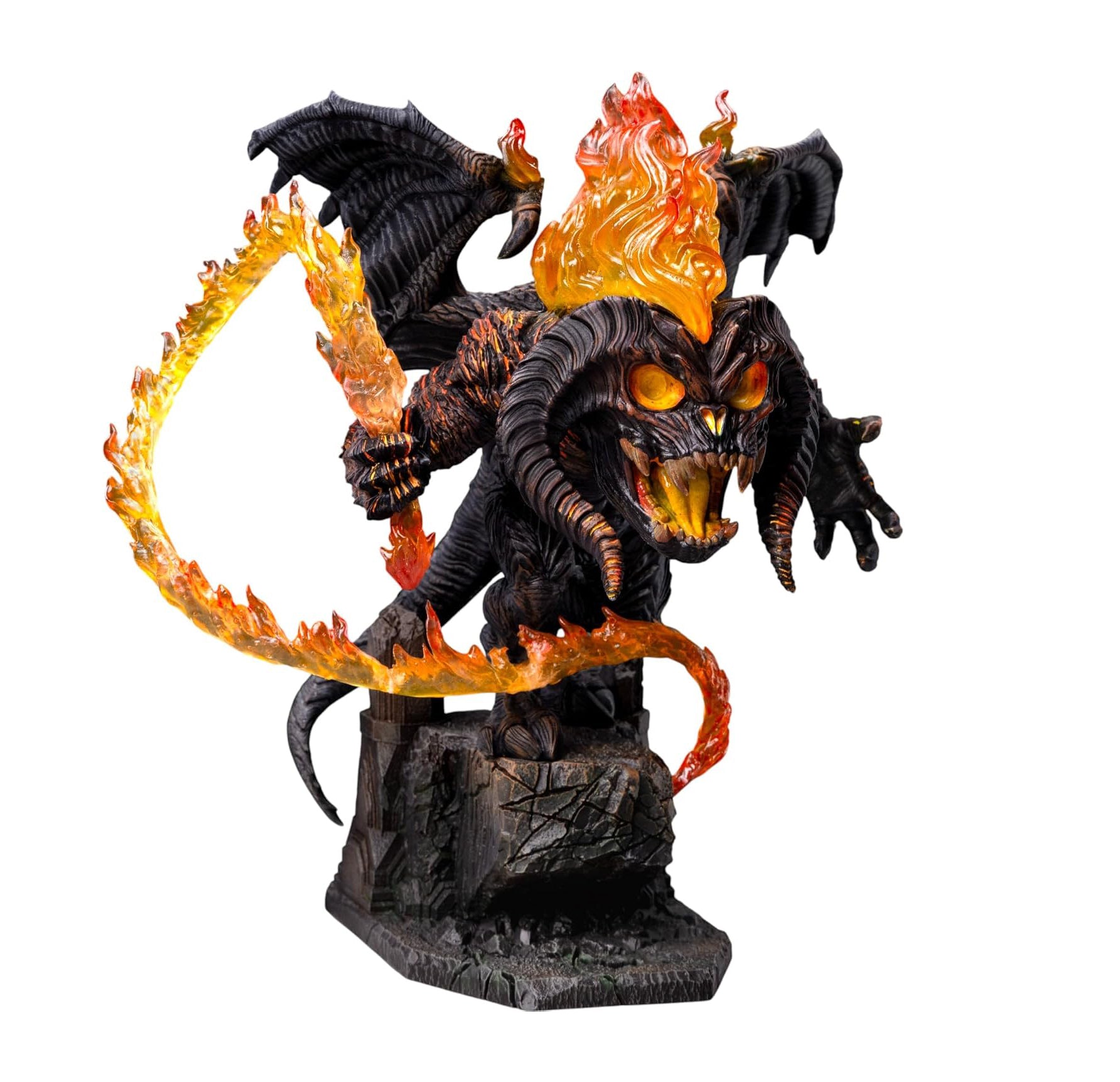 Iron Studios Collectible Statue Balrog Lord of The Rings Minico Polystone Resin