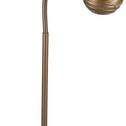 Golden Snitch Posable Desk Lamp - Officially Licensed Harry Potter Light for Bedside Table Reading, Flexible Neck