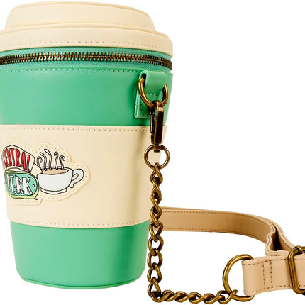 Loungefly Friends Central Perk to-Go Coffee Cup Figural Scented Crossbody Bag