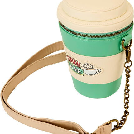 Loungefly Friends Central Perk to-Go Coffee Cup Figural Scented Crossbody Bag