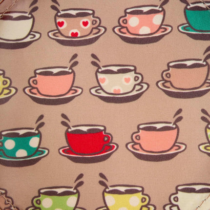 Loungefly Friends Central Perk to-Go Coffee Cup Figural Scented Crossbody Bag