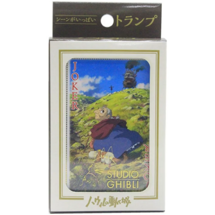 Howl's Moving Castle Movie Scene Playing Cards, Playing Cards