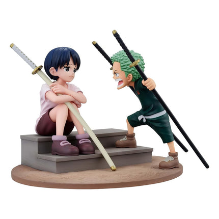 One Piece - Roronoa Zoro & Kuina (Road to Dawn) Revible Moment Collectible Statue