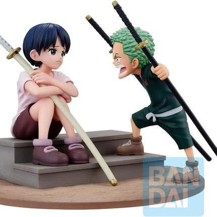 One Piece - Roronoa Zoro & Kuina (Road to Dawn) Revible Moment Collectible Statue