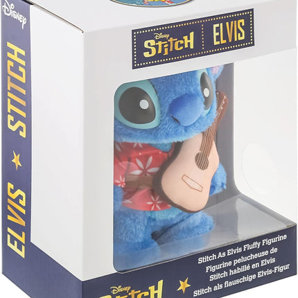 Enesco Grand Jester Studios Disney Lilo and Stitch Elvis Blue Hawaii Plush