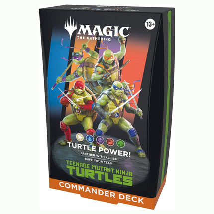 Magic The Gathering TCG: Teenage Mutant Ninja Turtles - Commander Deck "Turtle Power!" (ENGLISH EDITION)
