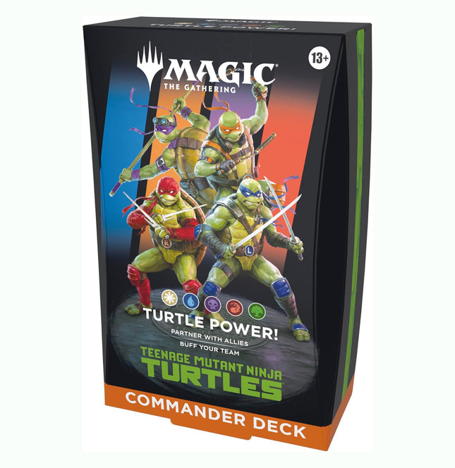 Magic The Gathering TCG: Teenage Mutant Ninja Turtles - Commander Deck "Turtle Power!" (ENGLISH EDITION)
