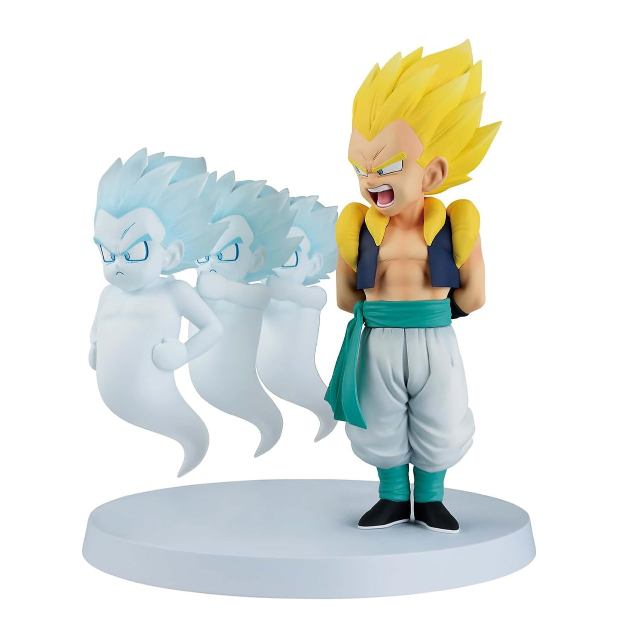 Banpresto Ichibansho Figure - Dragon Ball Z - Super Saiyan Gotenks & Ghost (Dragon History II) Revible Moment Collectible Statue