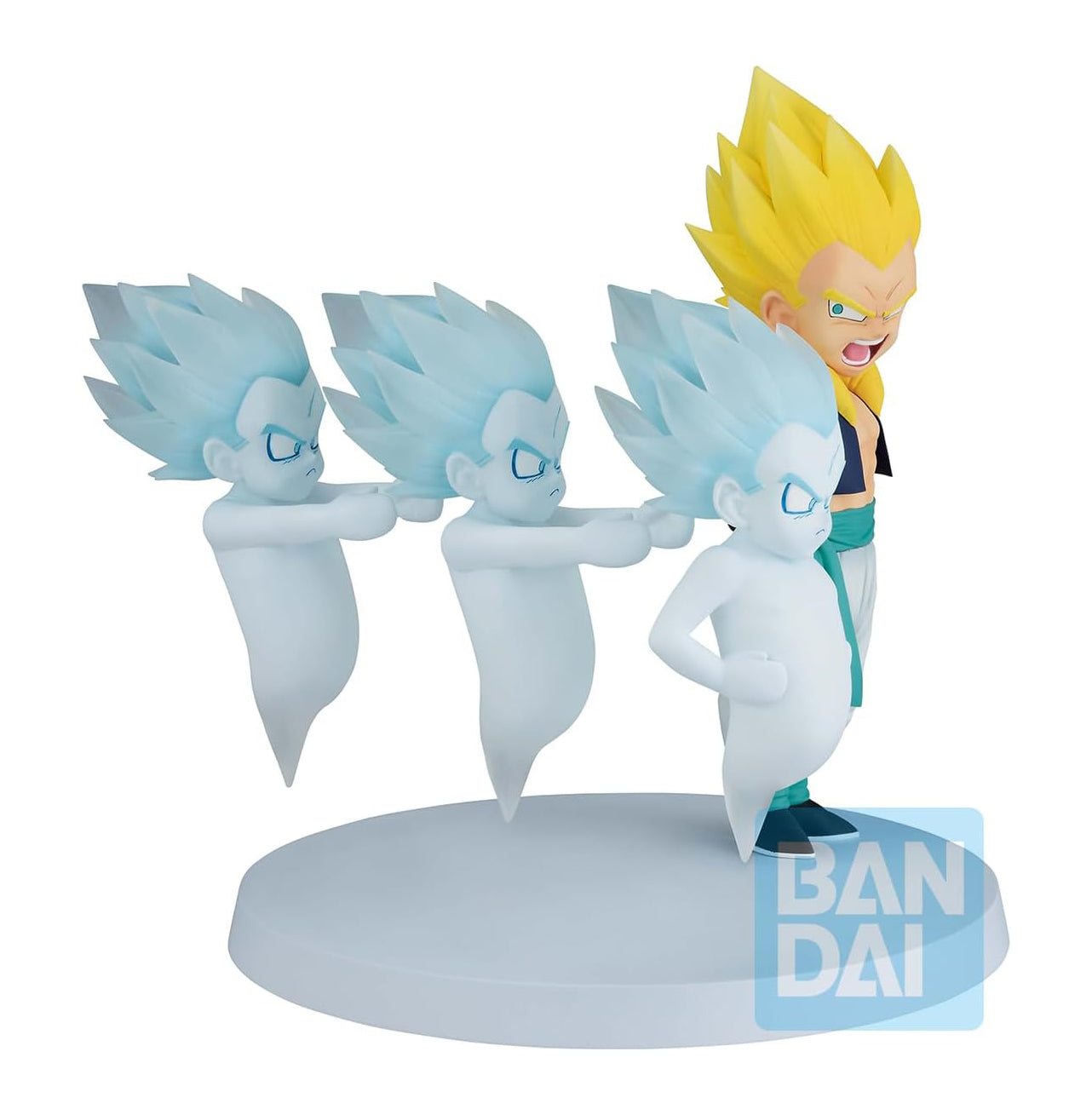 Banpresto Ichibansho Figure - Dragon Ball Z - Super Saiyan Gotenks & Ghost (Dragon History II) Revible Moment Collectible Statue
