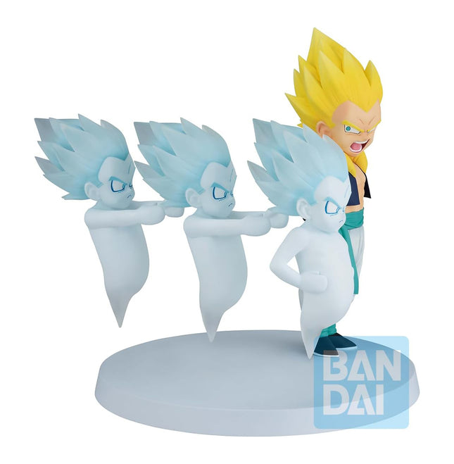 Banpresto Ichibansho Figure - Dragon Ball Z - Super Saiyan Gotenks & Ghost (Dragon History II) Revible Moment Collectible Statue