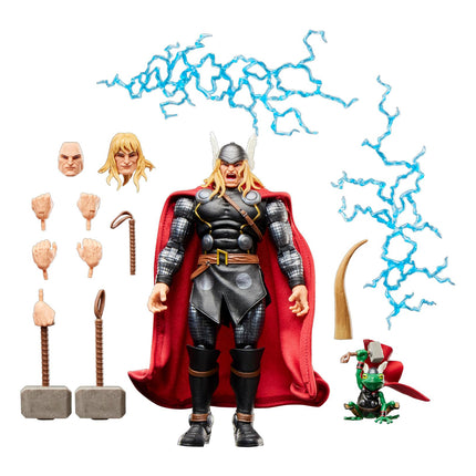 Marvel Legends Maximum Series Thor, Deluxe Thor Comics Collectible 6-Inch Action Figure