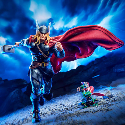 Marvel Legends Maximum Series Thor, Deluxe Thor Comics Collectible 6-Inch Action Figure