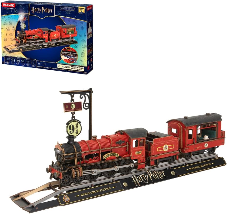 Harry Potter Model Kit Wooden Kit Scene Hogwarts Express