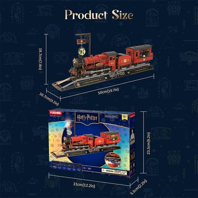 Harry Potter Model Kit Wooden Kit Scene Hogwarts Express