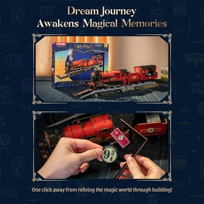 Harry Potter Model Kit Wooden Kit Scene Hogwarts Express