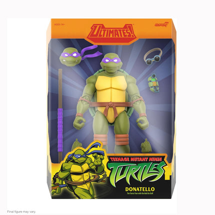 Super 7 ULTIMATES! Teenage Mutant Ninja Turtles Donatello - 7" TMNT Action Figure with Accessories